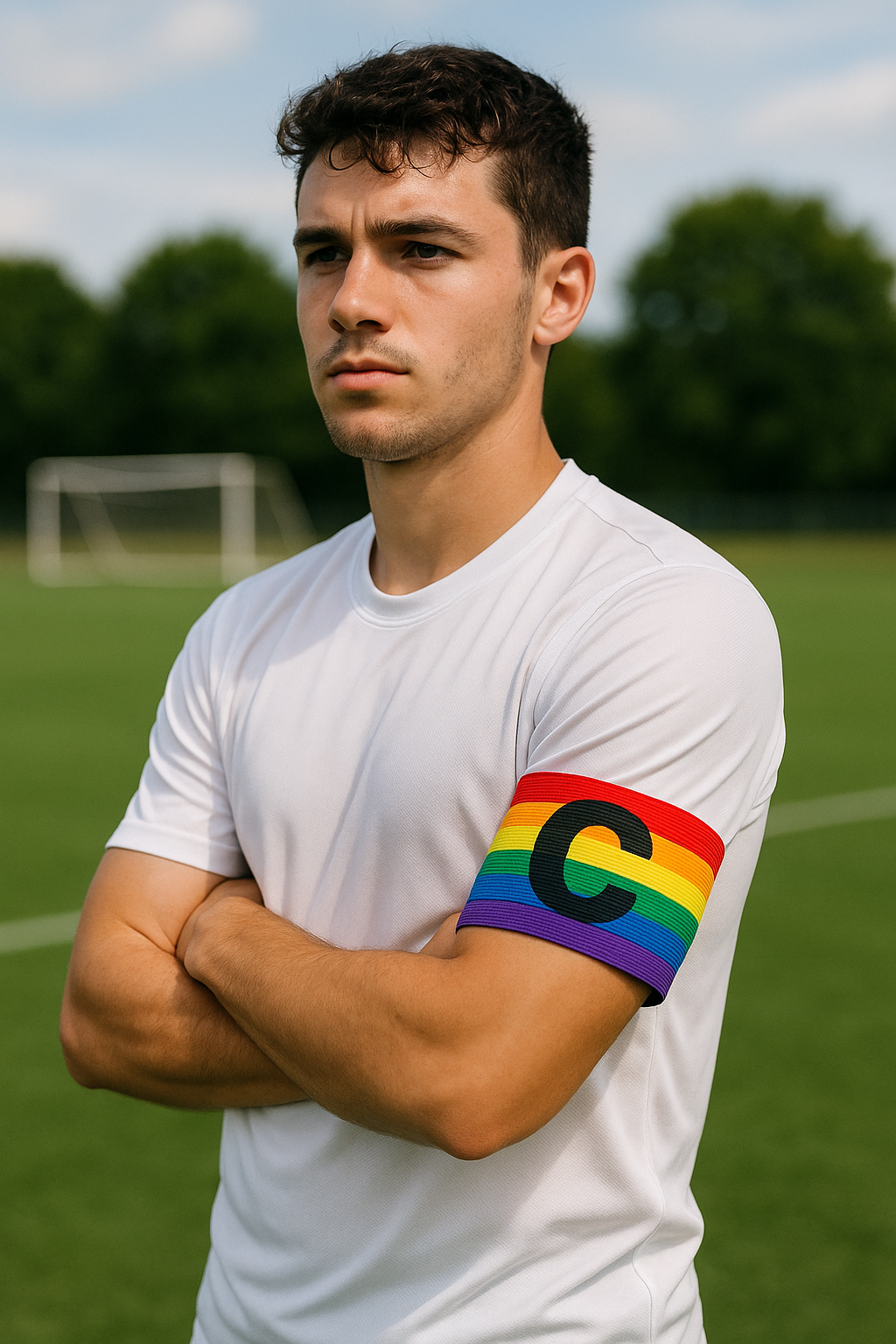 One To Eleven Pride Captain Armband - Rainbow