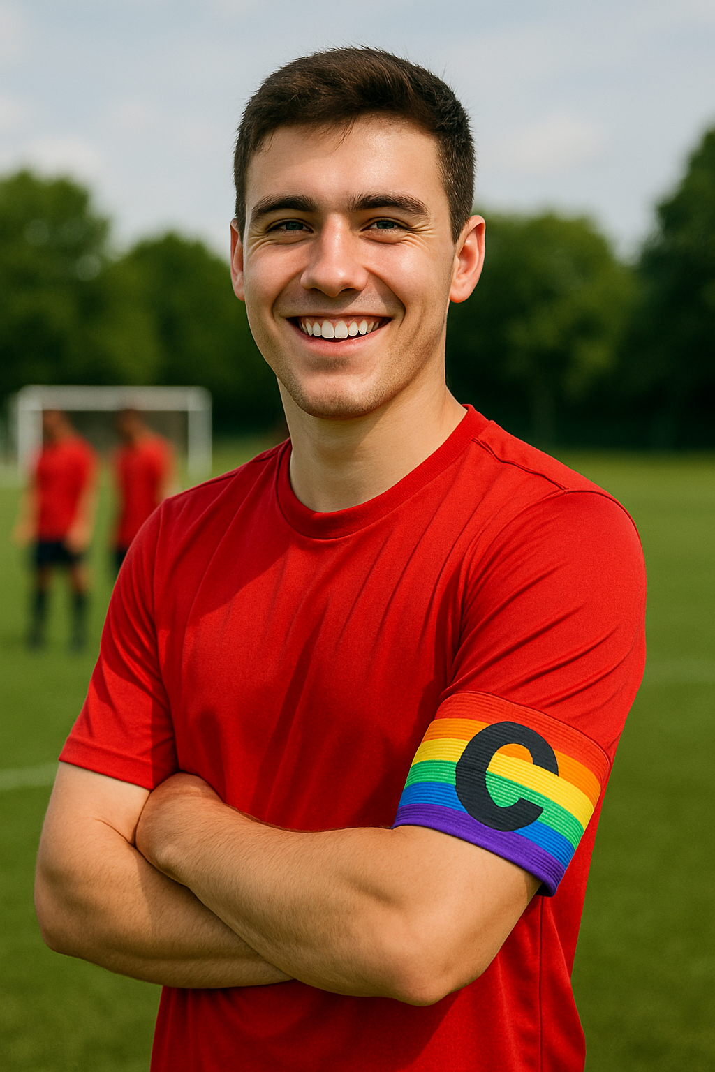 One To Eleven Pride Captain Armband - Rainbow